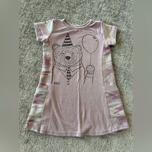 🌶️ Rags Pink Bear Graphic Dress. Size 2T